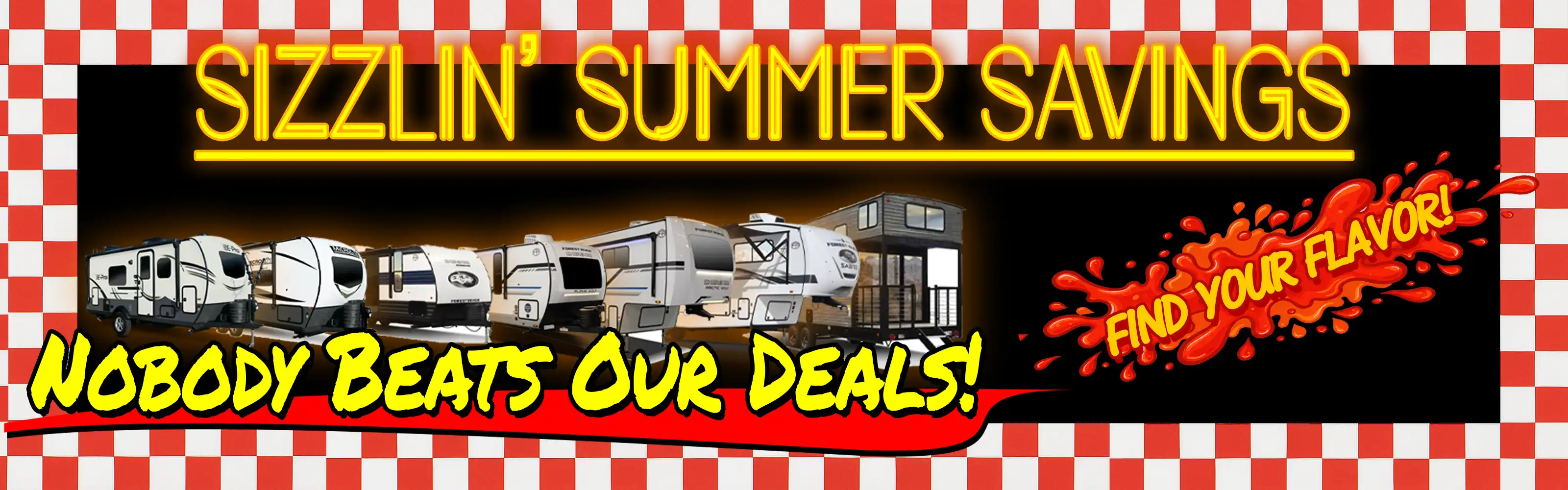 Sizzlin' Summer Savings June Sale Eveny